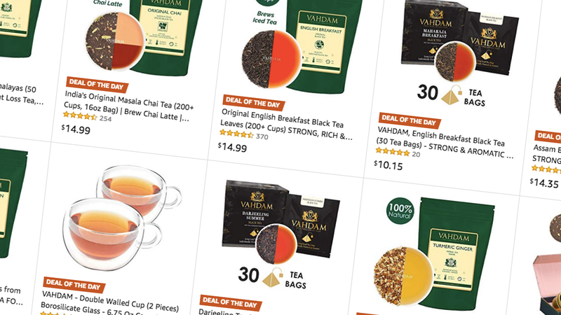 Hasta un 50% de descuento en los tés más vendidos y accesorios | AmazonImagen: Amazon